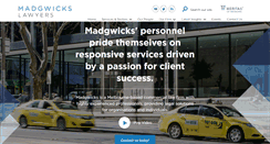 Desktop Screenshot of madgwicks.com.au